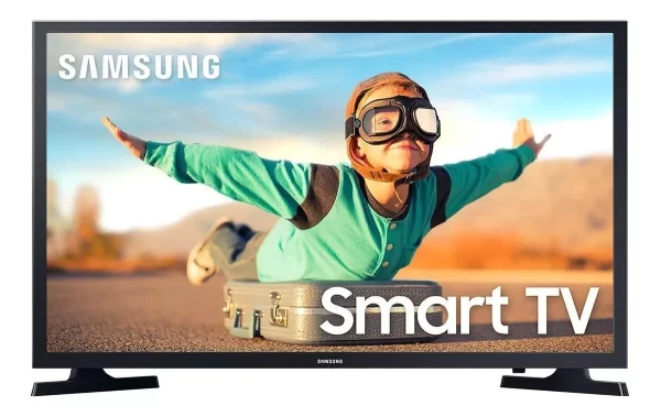 Smart Tv Samsung 32'' Hd Tizen T4300 Preto