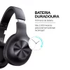 Headphone Over-ear Bluetooth Wb Gyda 100 Horas De Uso Cor Preto