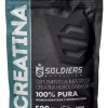 Creatina Monohidratada 500g Soldiers Nutrition Sabor Natural