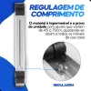 Suporte Base Rodinhas Ajustável P/ Geladeira Fogão Máquina