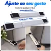 Suporte Base Rodinhas Ajustável P/ Geladeira Fogão Máquina - Image 5