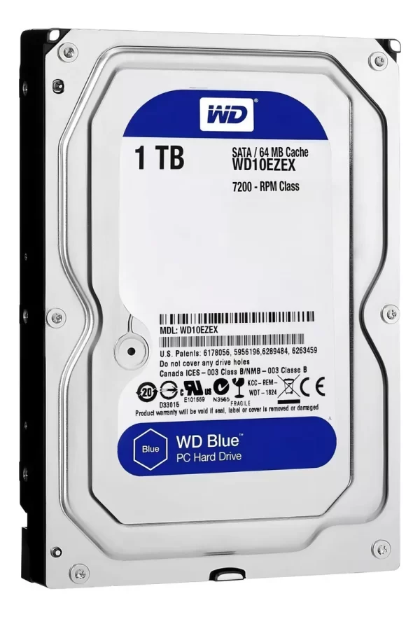 Disco rígido interno Western Digital WD10EZEX 1TB