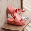 Chinelo Feminino Plataforma Anabela Salto Muito Leve 100% em EVA - Imagem 2