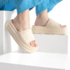 Chinelo Feminino Plataforma Anabela Salto Muito Leve 100% em EVA - Imagem 4